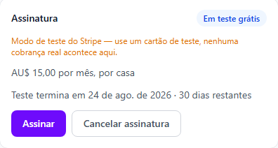 11. Suscripción de la casa