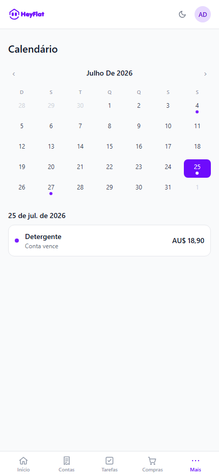 6. Calendario: todo junto, en un solo lugar