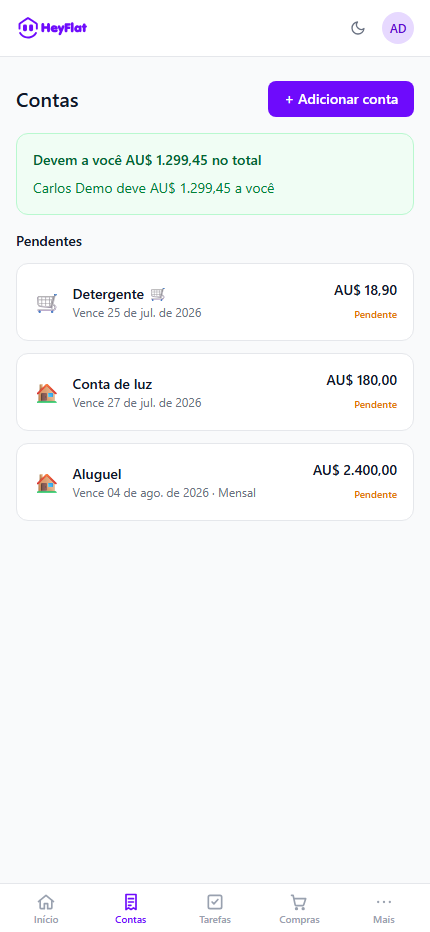 2. Cuentas: dividiendo los gastos de la casa